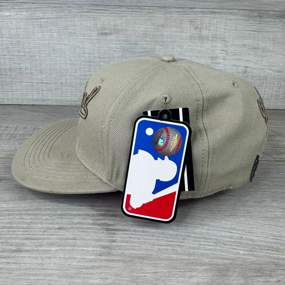 Pro Standard Oakland Athletics Baseball Cap Mens One Size Taupe Snapback Hat